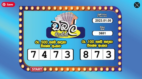Lagna Wasana 3681 Special
                        Draw Numbers