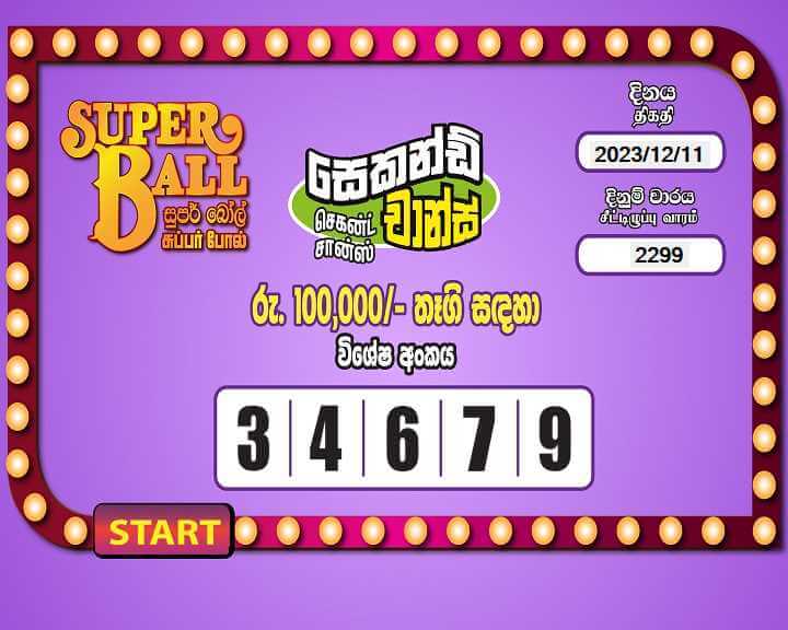 Super Ball 2299 Super Ball 11122023 Lottery Results