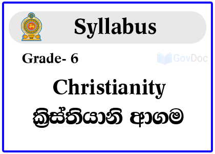 Grade 6 Christianity Syllabus