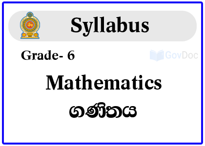 Grade 6 Mathematics Syllabus