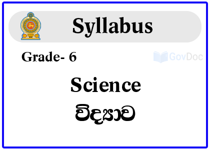 Grade 6 Science Syllabus