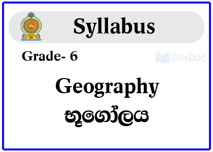 Grade 6 Geography Syllabus