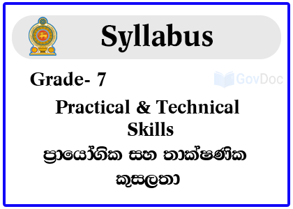 Grade 7 Practical & Technical Skills Syllabus