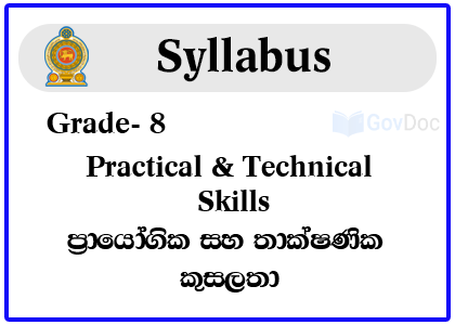 Grade 8 Practical & Technical Skills Syllabus