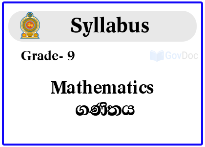 Grade 9 Mathematics Syllabus