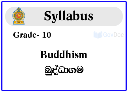 Grade 10 Buddhism Syllabus