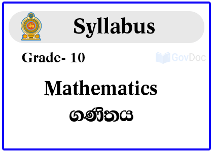 Grade 10 Mathematics Syllabus