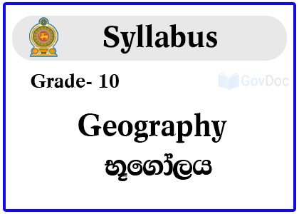 Grade 10 Geography Syllabus