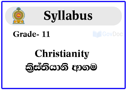 Grade 11 Christianity Syllabus