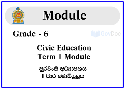 Grade 6 Civic Education Term 1 Module Syllabus