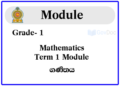 Grade 1 Mathematics Term 1 Module Syllabus