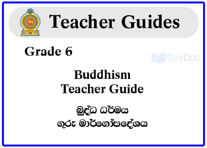 Grade 6 Buddhism Term 1 Teacher Guide