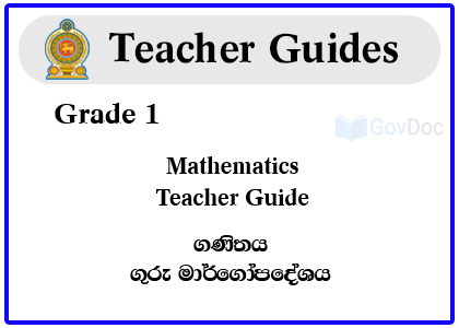 Grade 1 Mathematics Term 1 Teacher Guide