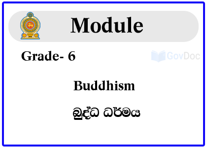 Grade 6 Buddhism Term 1 Module Syllabus