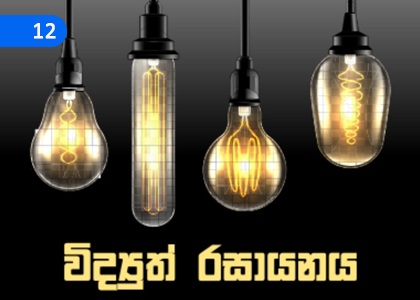 Electrochemistry,විද්‍යුත් රසායනය,Grade 11 Science Lessons ,Grade 11 Science Paadam