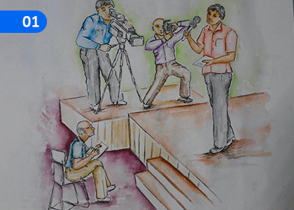 Reporting Information,තොරතුරු වාර්තාකරණය,Grade 11 Communication & Media Studies Lessons ,Grade 11 Communication & Media Studies Paadam