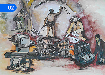 The Print Media,මුද්‍රිත මාධ්‍යය,Grade 11 Communication & Media Studies Lessons ,Grade 11 Communication & Media Studies Paadam