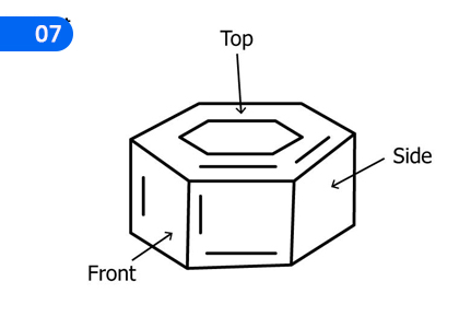 Direct Projection Drawing of Solid Objects,ඝන වස්තුවල ඍජු ප්‍රක්ෂේපණ රූප ඇඳීම,Grade 11 Design, Electrical & Electronic Technology Lessons ,Grade 11 Design, Electrical & Electronic Technology Paadam