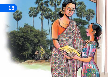 Letter to Radha,රාධාට ලියුමක්,Grade 4 Sinhala Lessons ,Grade 4 Sinhala Paadam