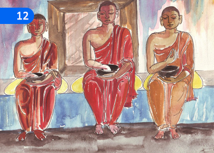 Patchavekkhana,පච්චවෙක්ඛණා,Grade 1 Pali Lessons ,Grade 1 Pali Paadam