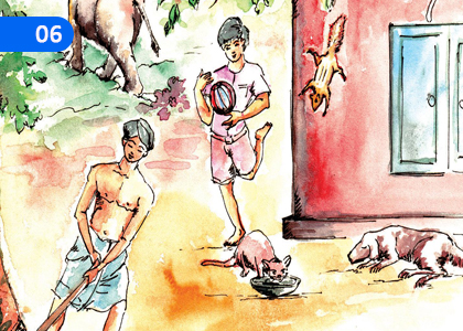 Pronunciation of Names - I,නාම වරනැඟීම - I,Grade 1 Sanskrit Lessons ,Grade 1 Sanskrit Paadam