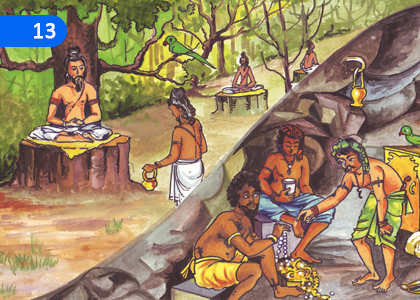 Association exists for both Good and Bad,හොඳට නරකට දෙකට ඇසුර ය,Grade 1 Thripitaka Dharmaya Lessons ,Grade 1 Thripitaka Dharmaya Paadam