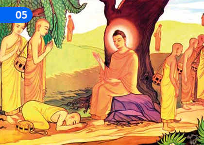 The First Missionary mission of Buddhism Begins,බුදුසසුනේ ප්‍රථම ධර්මදූත මෙහෙවර ඇරඹෙයි,Grade 2 Thripitaka Dharmaya Lessons ,Grade 2 Thripitaka Dharmaya Paadam