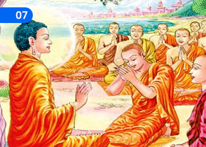 Returning to the native Village,උපන් ගමට වැඩමවීම,Grade 2 Thripitaka Dharmaya Lessons ,Grade 2 Thripitaka Dharmaya Paadam