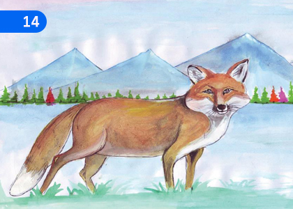 The Cunning Fox,කෙරාටිකෝ සිගාලෝ,Grade 2 Pali Lessons ,Grade 2 Pali Paadam