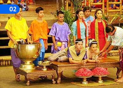 Buddhist Customs and Traditions,,Grade 3 English Lessons ,Grade 3 English Paadam