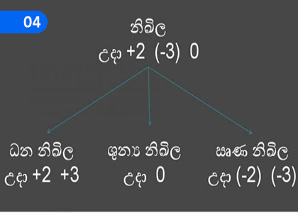 Integer,නිඛිල,Grade 3 Mathematics Lessons ,Grade 3 Mathematics Paadam