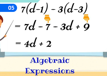 Algebraic Expressions,වීජීය ප්‍රකාශන,Grade 3 Mathematics Lessons ,Grade 3 Mathematics Paadam