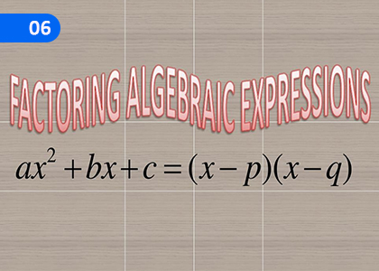 Factors of Algebraic Expressions,වීජීය ප්‍රකාශනවල සාධක,Grade 3 Mathematics Lessons ,Grade 3 Mathematics Paadam