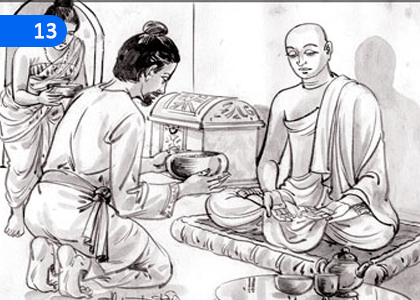 What is given Brings Healing,දුන්දෙය සුව ගෙනදේ,Grade 3 Thripitaka Dharmaya Lessons ,Grade 3 Thripitaka Dharmaya Paadam
