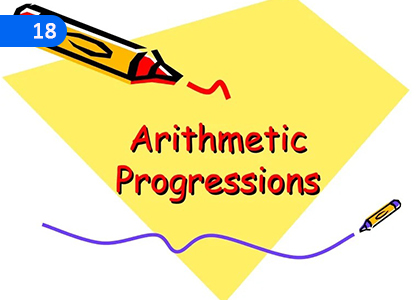 Arithmetic Progression,සමාන්තර ශ්‍රේඪි,Grade 4 Mathematics Lessons ,Grade 4 Mathematics Paadam