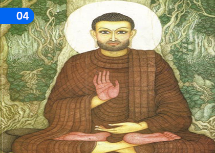 Biographies of great disciples of Buddha's time,බුද්ධකාලීන මහා ශ්‍රාවක ශ්‍රාවිකා චරිතාදර්‍ශ,Grade 4 Thripitaka Dharmaya Lessons ,Grade 4 Thripitaka Dharmaya Paadam