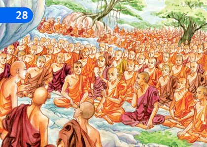 The Religious mission of the Monk,භික්ෂූන් වහන්සේගේ ආගමික මෙහෙවර,Grade 4 Thripitaka Dharmaya Lessons ,Grade 4 Thripitaka Dharmaya Paadam