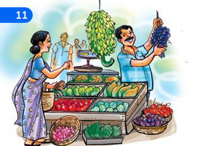 Let's Buy Fruits,பழங்கள் வாங்குவோம்,Grade 6 Tamil (Second Language) Lessons ,Grade 6 Tamil (Second Language) Paadam