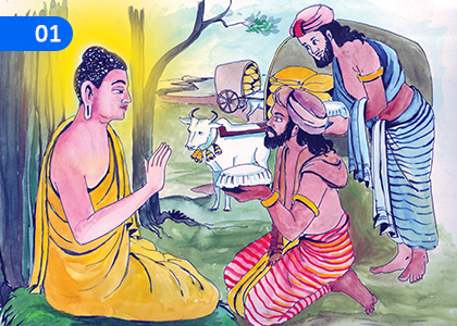 The First Year of Buddhism,බුදු සිරිතේ පළමු වසර,Grade 7 Buddhism Lessons ,Grade 7 Buddhism Paadam