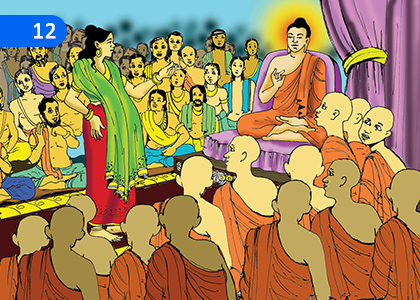 Patience Brings Comfort,සැනසුම ගෙන එන ඉවසීම,Grade 7 Buddhism Lessons ,Grade 7 Buddhism Paadam