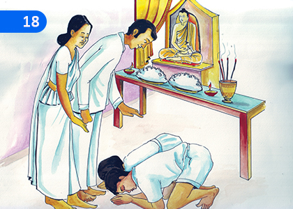 Behave Appropriately,තැනට ගැළපෙන ලෙසින් හැසිරෙමු,Grade 7 Buddhism Lessons ,Grade 7 Buddhism Paadam
