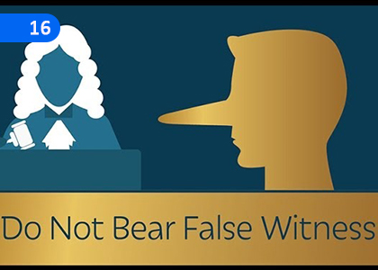Don't Bear False Witness,බොරු සාක්ෂි නොකියව,Grade 7 Catholicism Lessons ,Grade 7 Catholicism Paadam