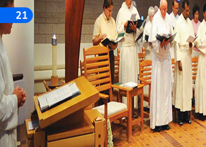Evening Service and Eucharistic Blessing,සන්ධ්‍යා මෙහෙය හා දිව්‍ය සත්ප්‍රසාද ආශිර්වාදය,Grade 7 Catholicism Lessons ,Grade 7 Catholicism Paadam
