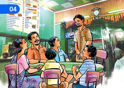 Let's go to Sri Vihar Restaurant,ஸ்ரீ விஹாருக்குச் செல்வோம்,Grade 7 Tamil (Second Language) Lessons ,Grade 7 Tamil (Second Language) Paadam