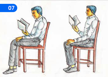 Let us learn Correct Posture,නිවැරදි ඉරියව් පවත්වා ගනිමු,Grade 7 Health & Physical Education Lessons ,Grade 7 Health & Physical Education Paadam