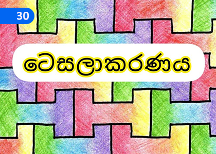 Tessellation,ටෙසලාකරණය,Grade 8 Mathematics Lessons ,Grade 8 Mathematics Paadam