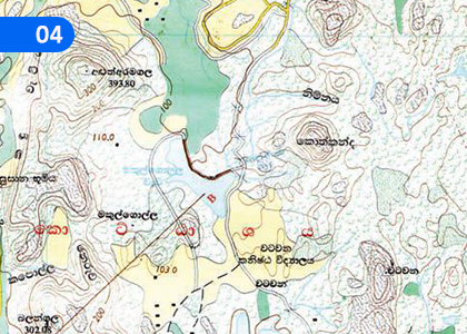 The Basic Features of 1: 50 000 topographic maps of Sri Lanka,ශ්‍රී ලංකාවේ 1:50000 භූ ලක්ෂණ සිතියම්වල මූලික ලක්ෂණ,Grade 8 Geography Lessons ,Grade 8 Geography Paadam