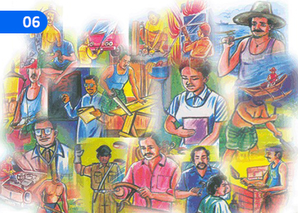 Let us enter the world of Work,වැඩ ලෝකයට පිවිසෙමු,Grade 8 Civic Education Lessons ,Grade 8 Civic Education Paadam