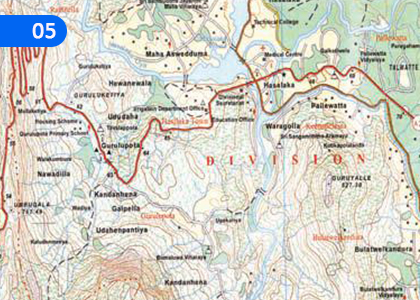 Reading of 1:50,000 Topographic Maps of Sri Lanka,ශ්‍රී ලංකා 1:50,000 භූ ලක්ෂණ සිතියම් කියවීම,Grade 9 Geography Lessons ,Grade 9 Geography Paadam